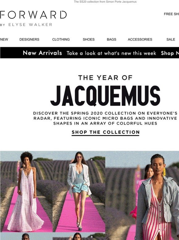 Forward: Introducing: JACQUEMUS SS20 | Milled