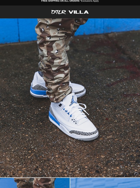 jordan 3 retro unc outfit