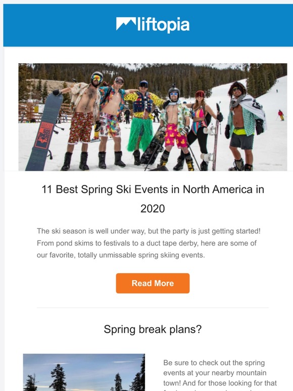 Check Out the Best Spring Ski Events in North America