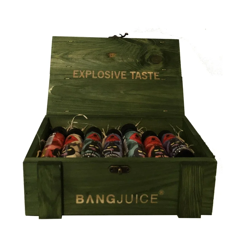 BangJuice® Holzbox Lasered - Grün - Limited Edition