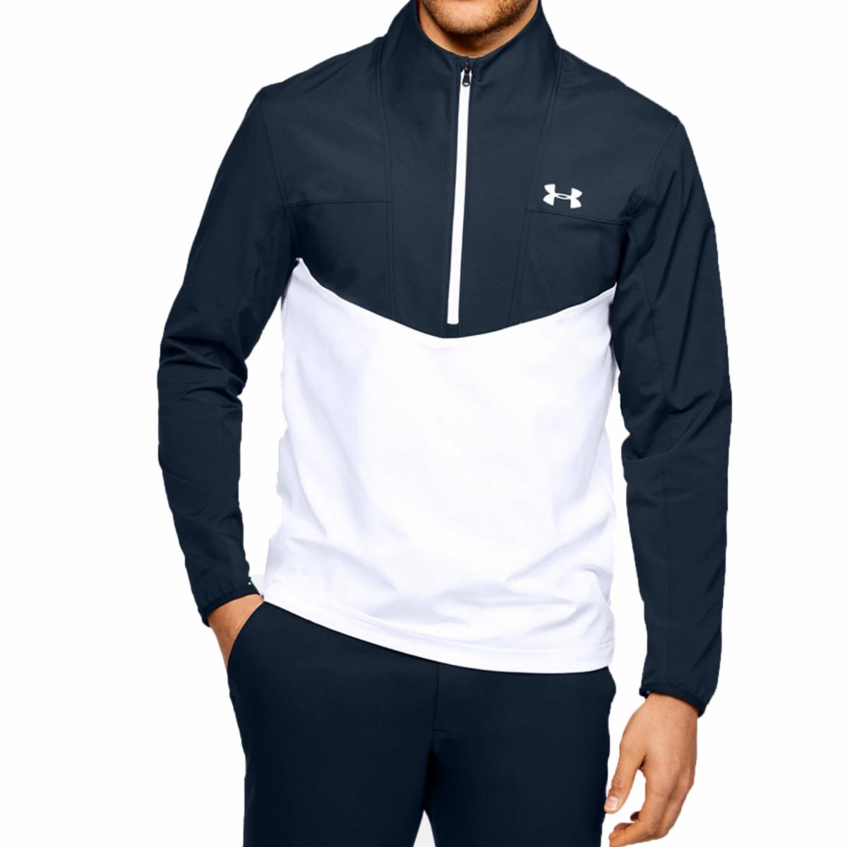 under armour golf zip top