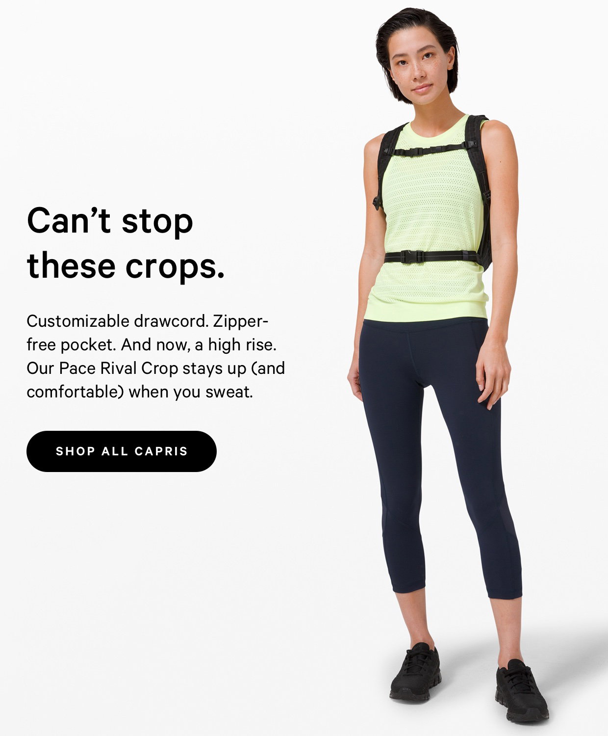 lululemon: They won't fall down and 
