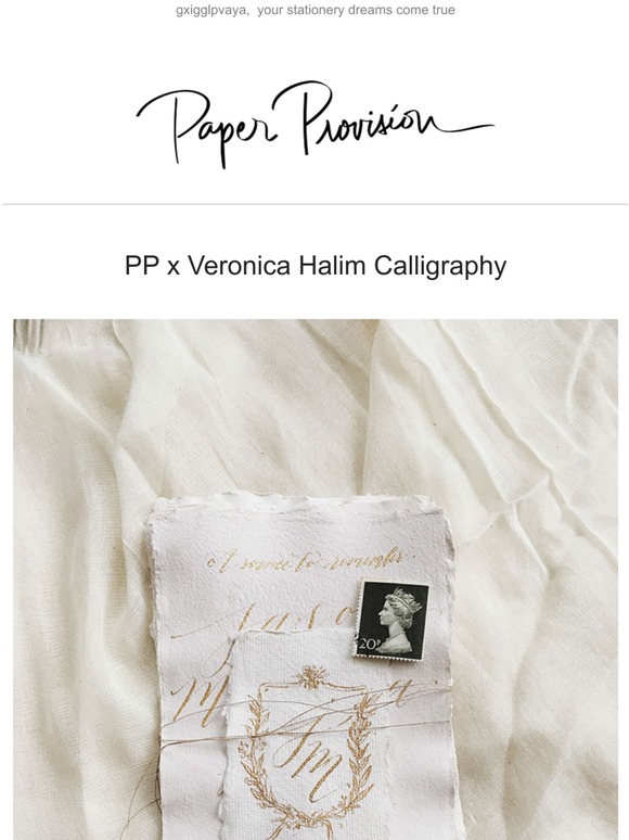OMG So Dreamy! 10% OFF Veronica Halim Calligraphy