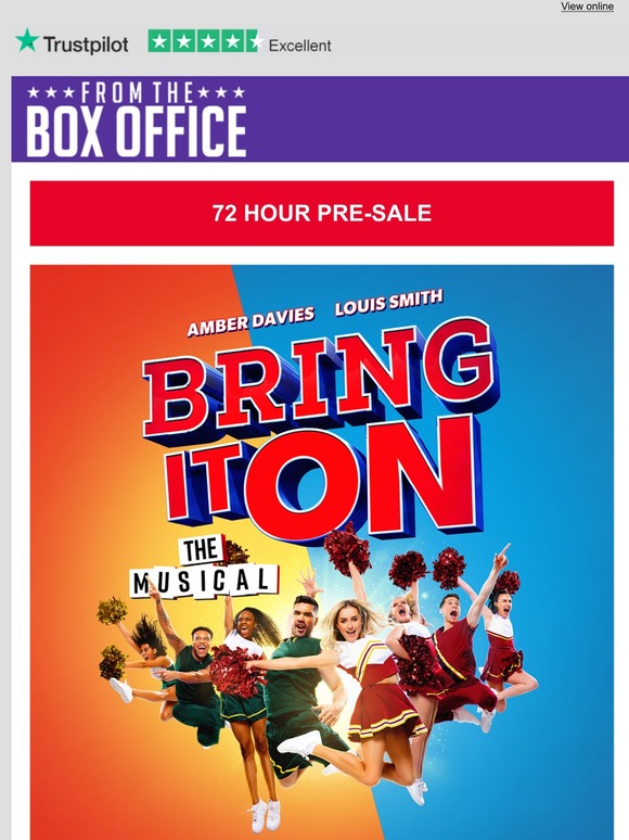 Exclusive pre-sale for Bring It On: The Musical