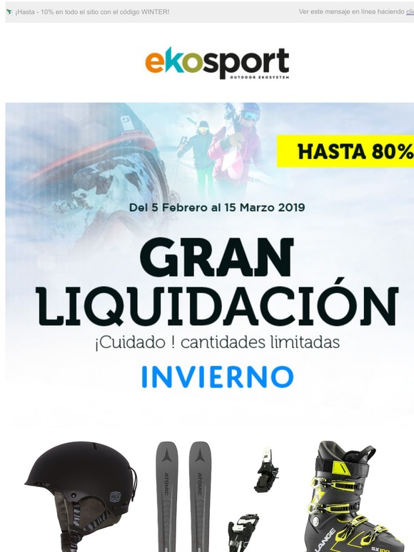 ❄️¡Hasta - 80% 'GRAN LIQUIDACIÒN’!