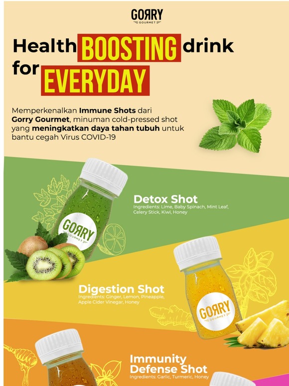 IMMUNE SHOTS | Health boosting drink for everyday!
