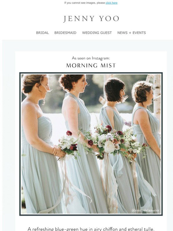 morning mist bridesmaid dress Jenny Yoo Dress Camille in Morning Mist main image 0