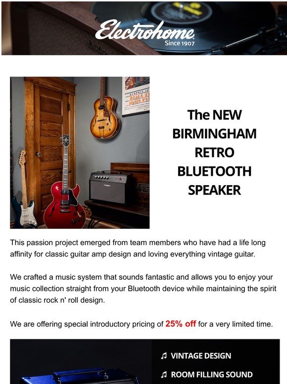 Get ready to shred to some great tunes with the NEW Birmingham Music System