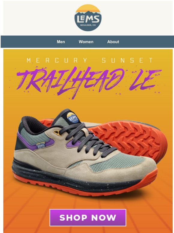 lems trailhead mercury sunset