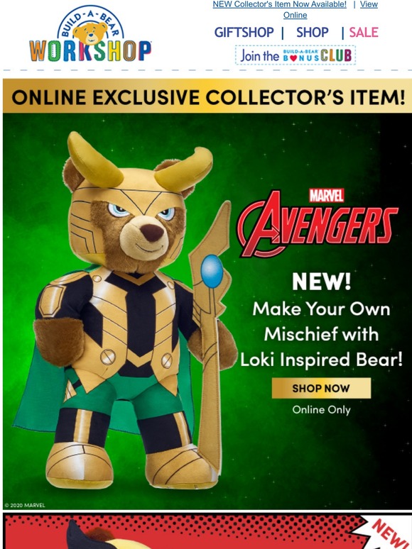 loki teddy bear