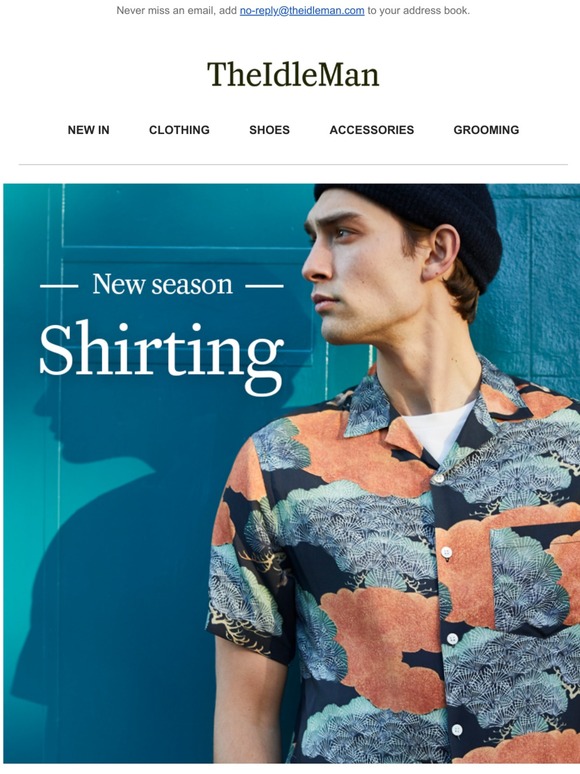 Just dropped | New season shirting styles