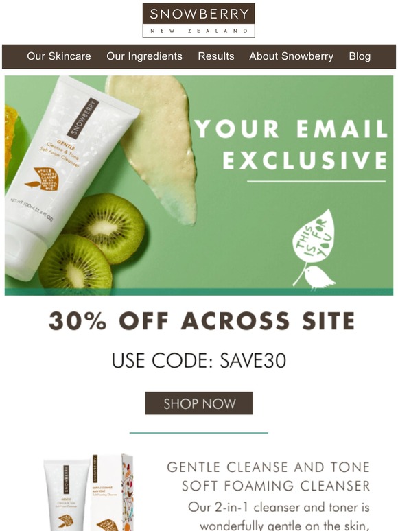 Treat Yourself! | 30% OFF ACROSS SITE