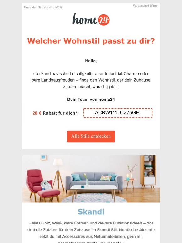 Passender Wohnstil gesucht?