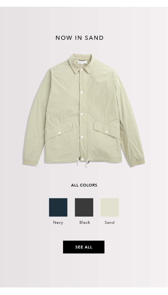 Utility Shirt Jacket in Sand 