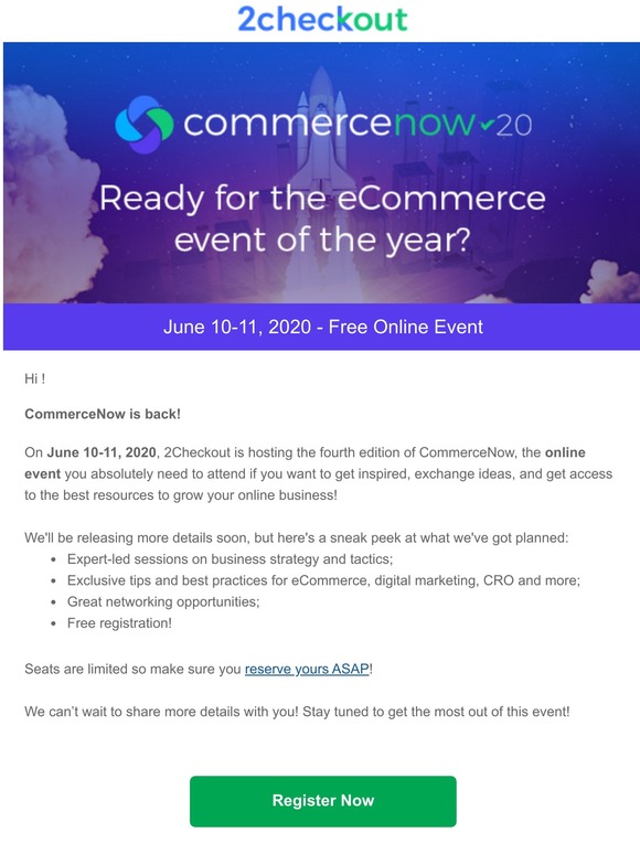 You’re invited! Join CommerceNow 2020