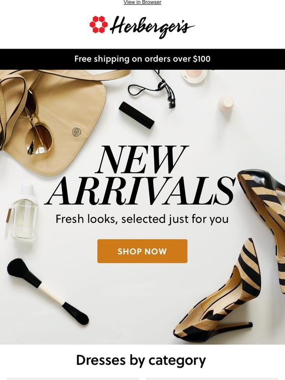 Just In: Designer Dresses | Up to 85% Off