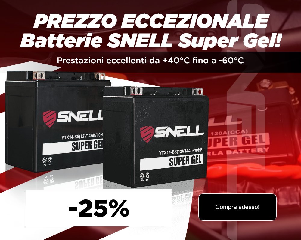 Batería De Moto Snell Super Gel