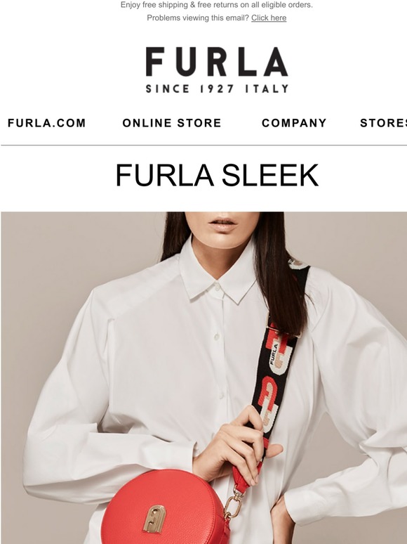 Furla sleek online beige