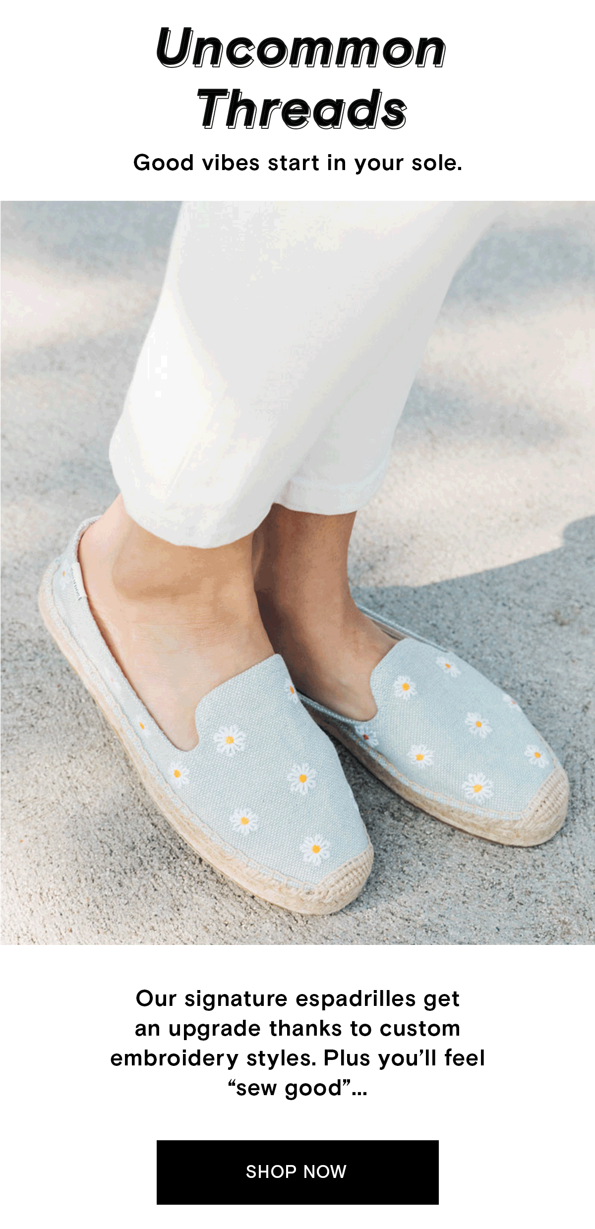 Soludos: Step into our embroidered espadrilles Milled