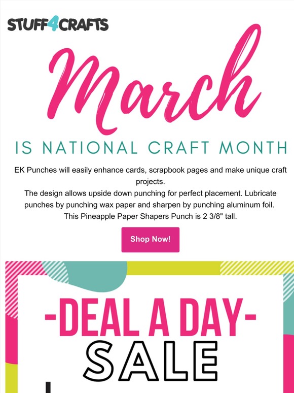 Deal-A-Day -- Day 12! Come see what we have for you! 😍