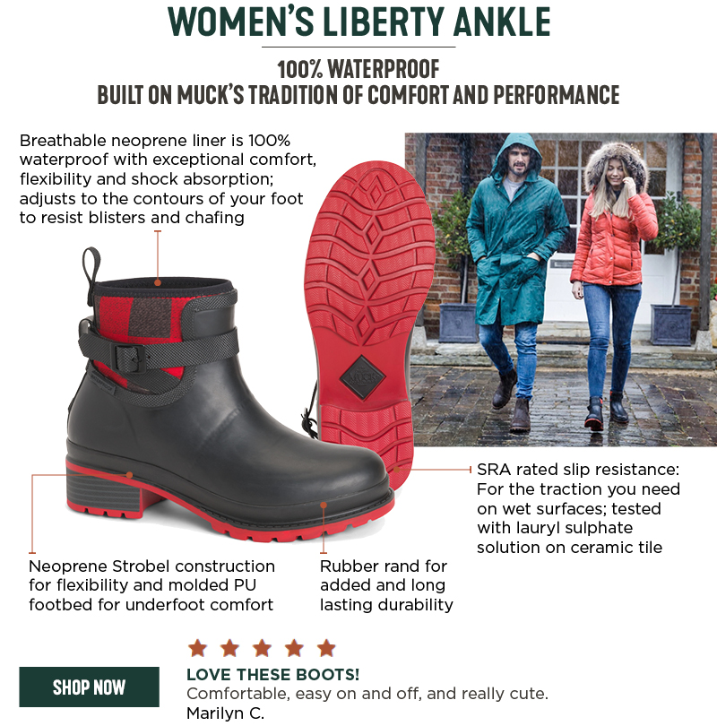 muck boots slip resistant