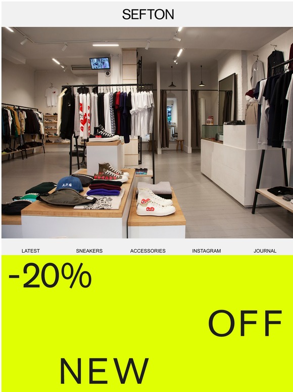 20% OFF NEW SEASON | Limited Time Only