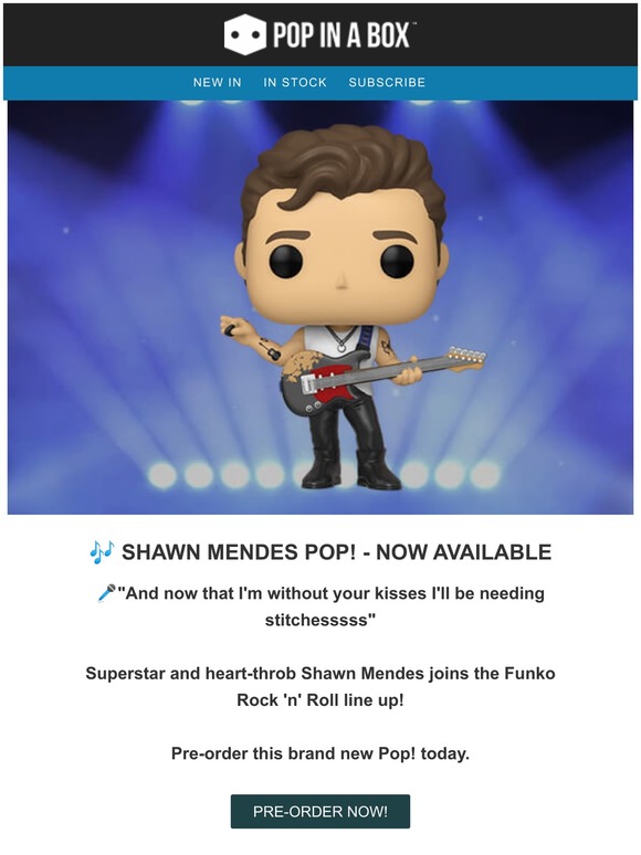 shawn mendes pop figure