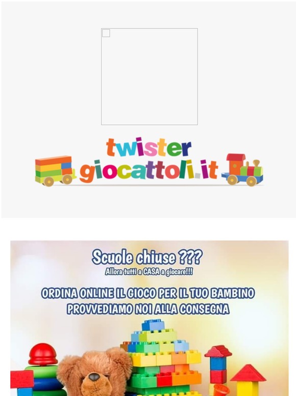 Scuole chiuse? Tutti a CASA a giocare!