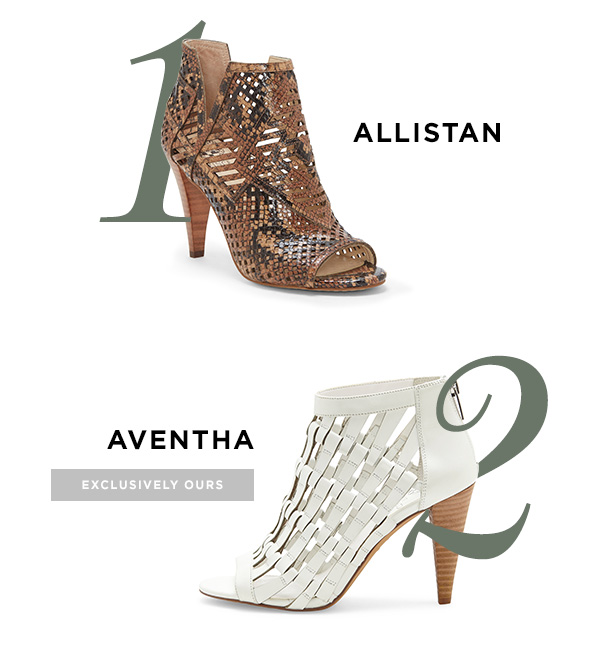 vince camuto peep toe