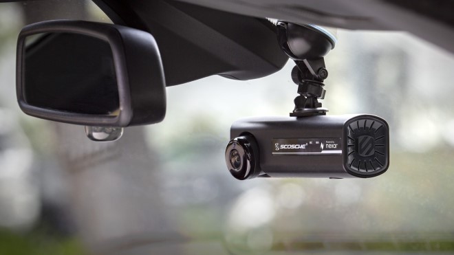 scosche hd smart dash camera with vent mount kit