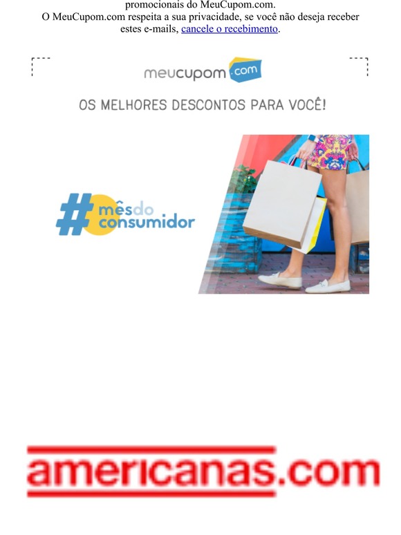[#SEXTOU] Confere os Cupons e as Ofertas do Dia do Consumidor que separamos para você ;)