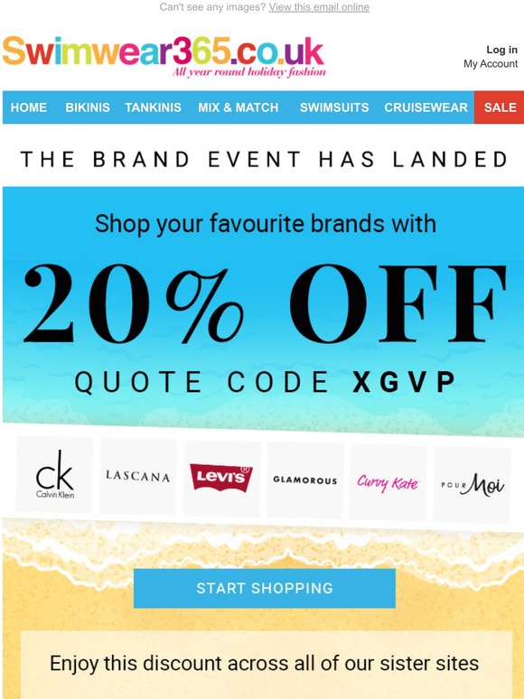 The 20% Off Brand Event Is Here