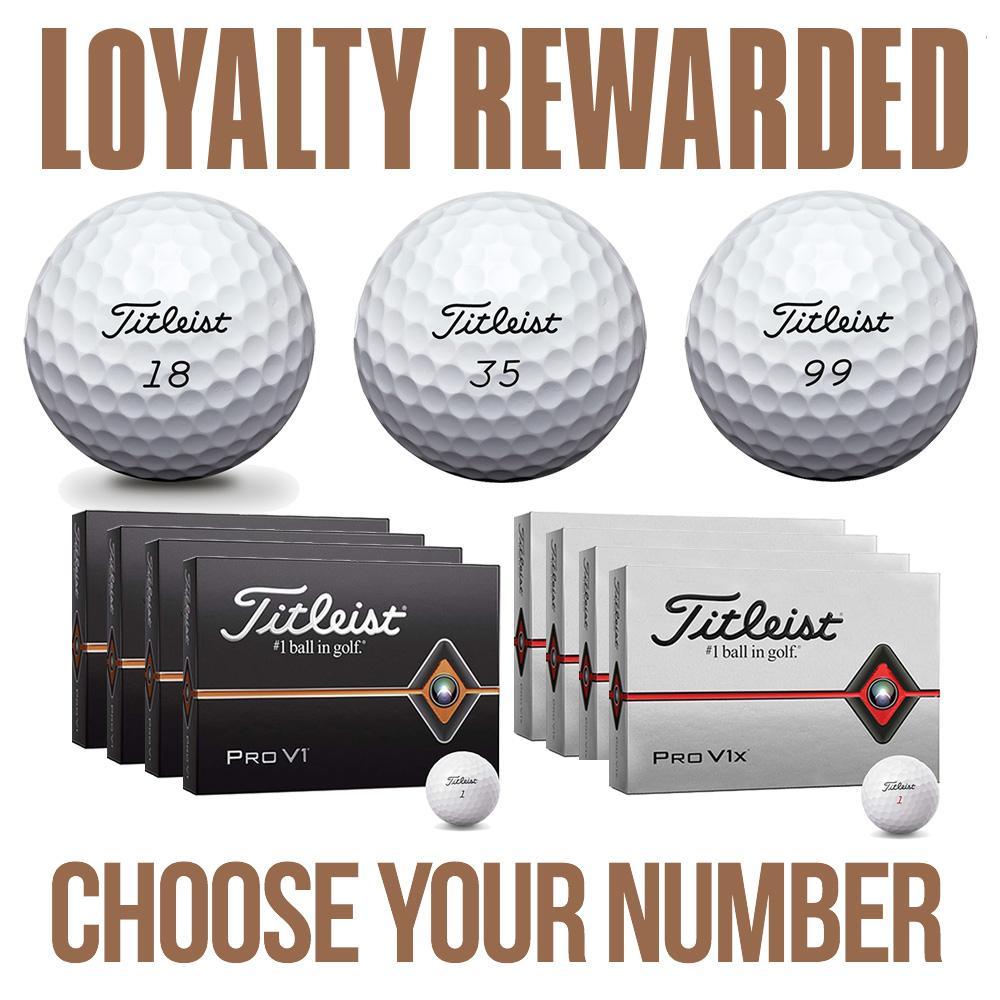 titleist pro v1 personalised 4 for 3