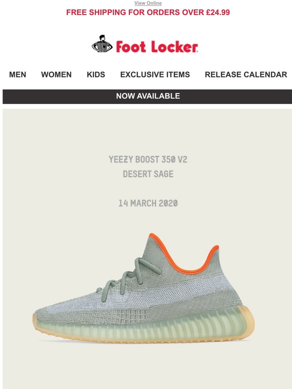 yeezy release foot locker