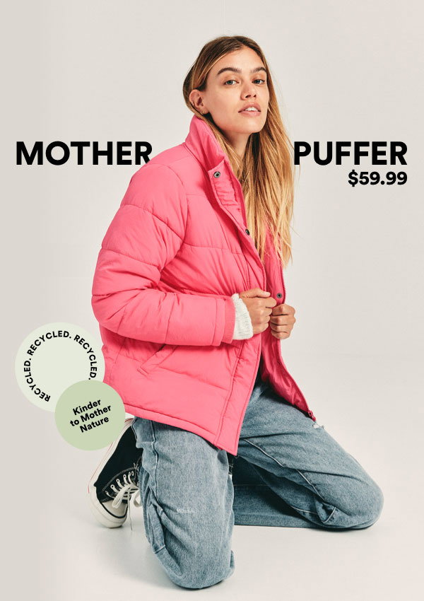 Mother Puffer ♻️ It's recycled 