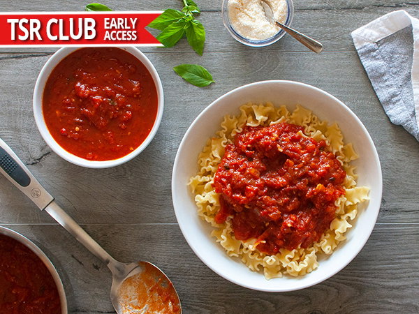 Homemade Marinara Sauce 