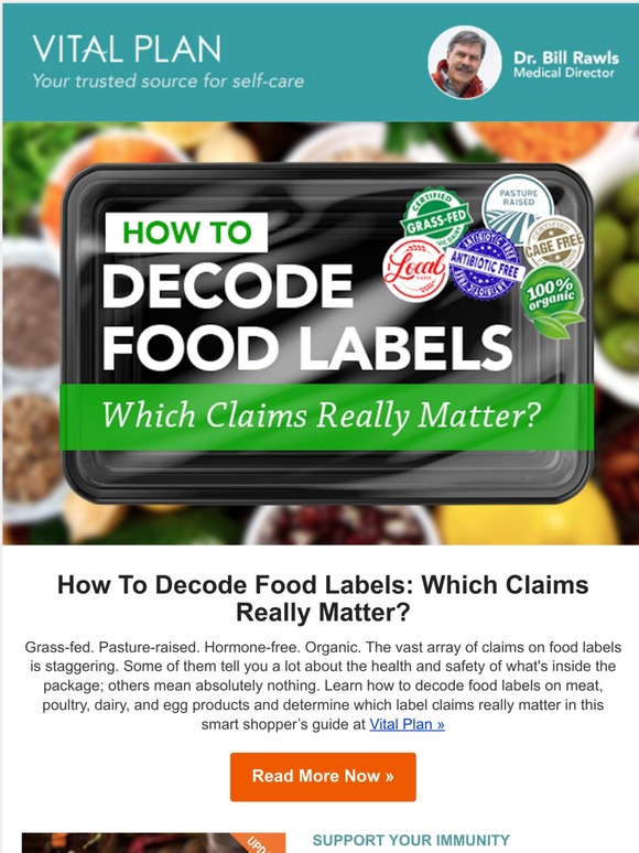 How to Decode Food Labels: Which Claims Really Matter?