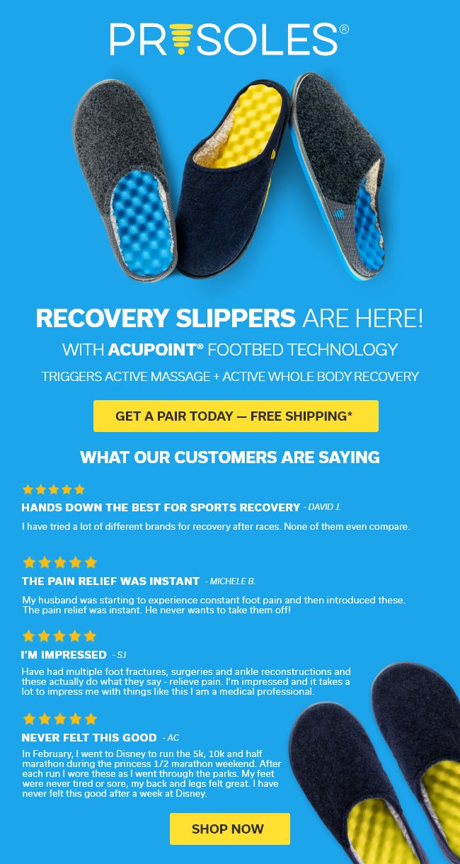 recovery slippers for runners