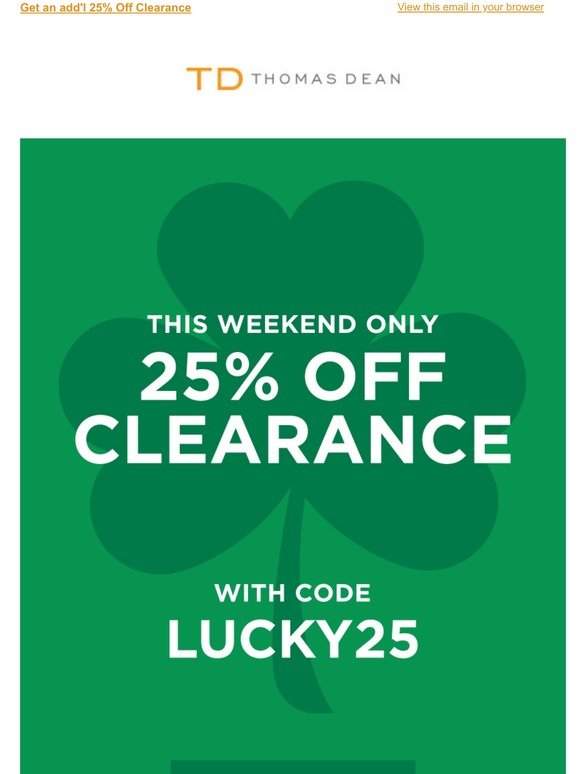It's Your Lucky Day(s)  🍀