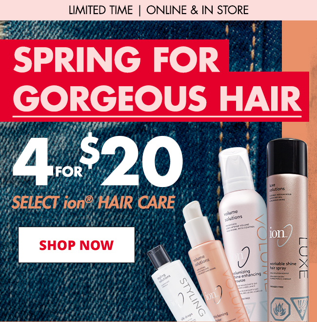 Sally Beauty Supply Limited Time 4 For 20 On Ion Hair Care Milled   Z8XgLfAtJRlW 