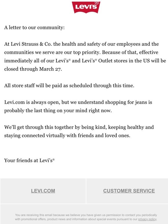 levi strauss & co email