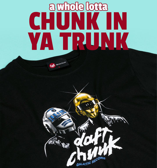 chunk t shirt star wars