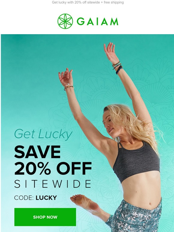 Gaiam There’s gold inside… Milled