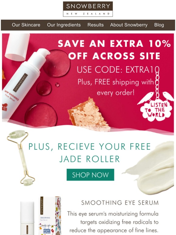 Save an extra 10% off across site!