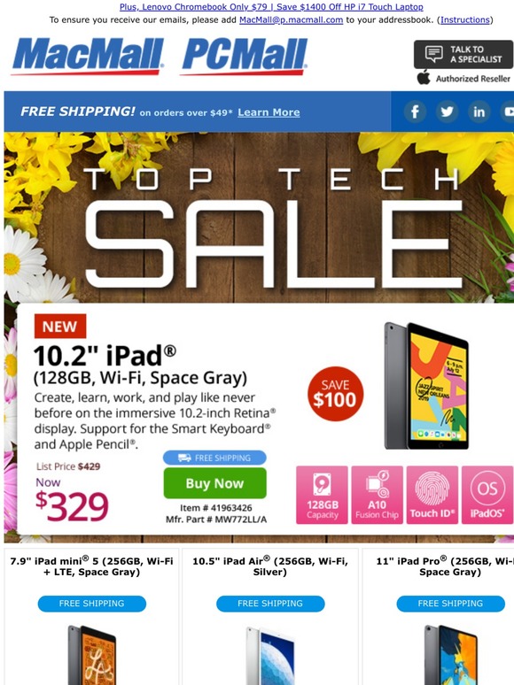 Stay Positive, You Got Deals! Save $100 Off 128GB iPad