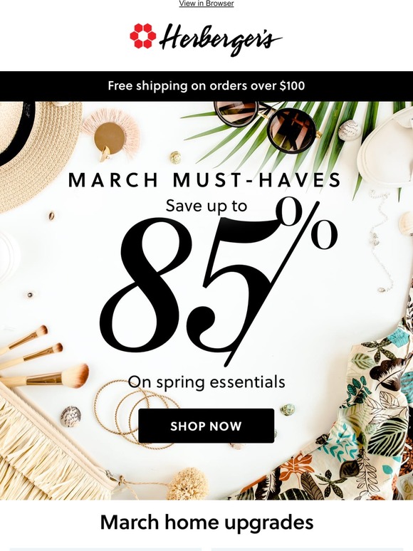 March Fashion Must-haves & Home Upgrades