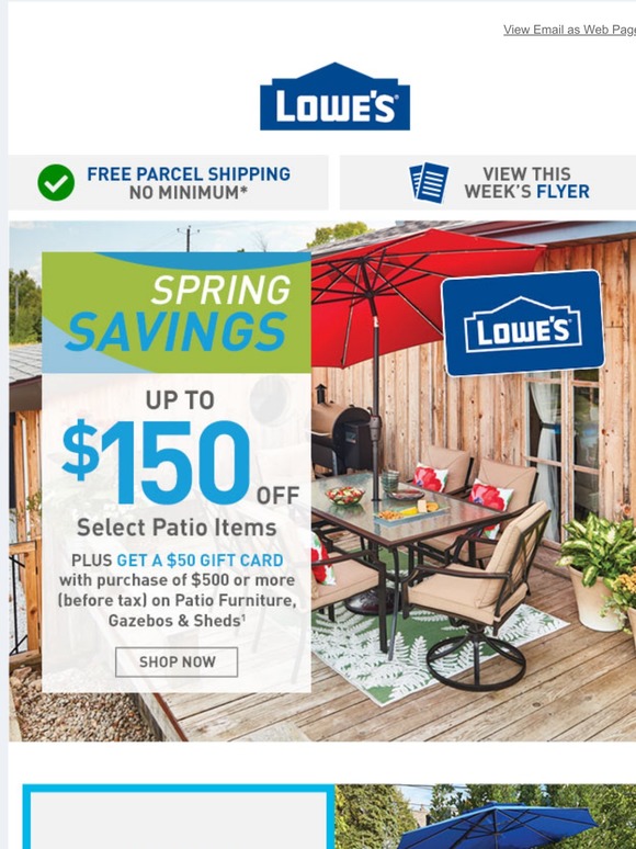 Lowe's Canada 🌺Spring Savings🌺 Milled