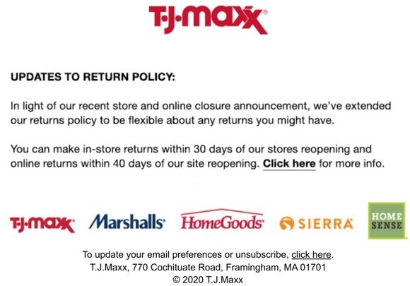 All About T.J.Maxx Return Policy: Can You Return Marshalls at T.J.