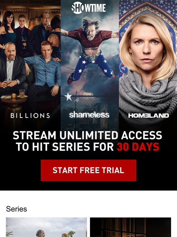 Binge it all with a 30-day free trial