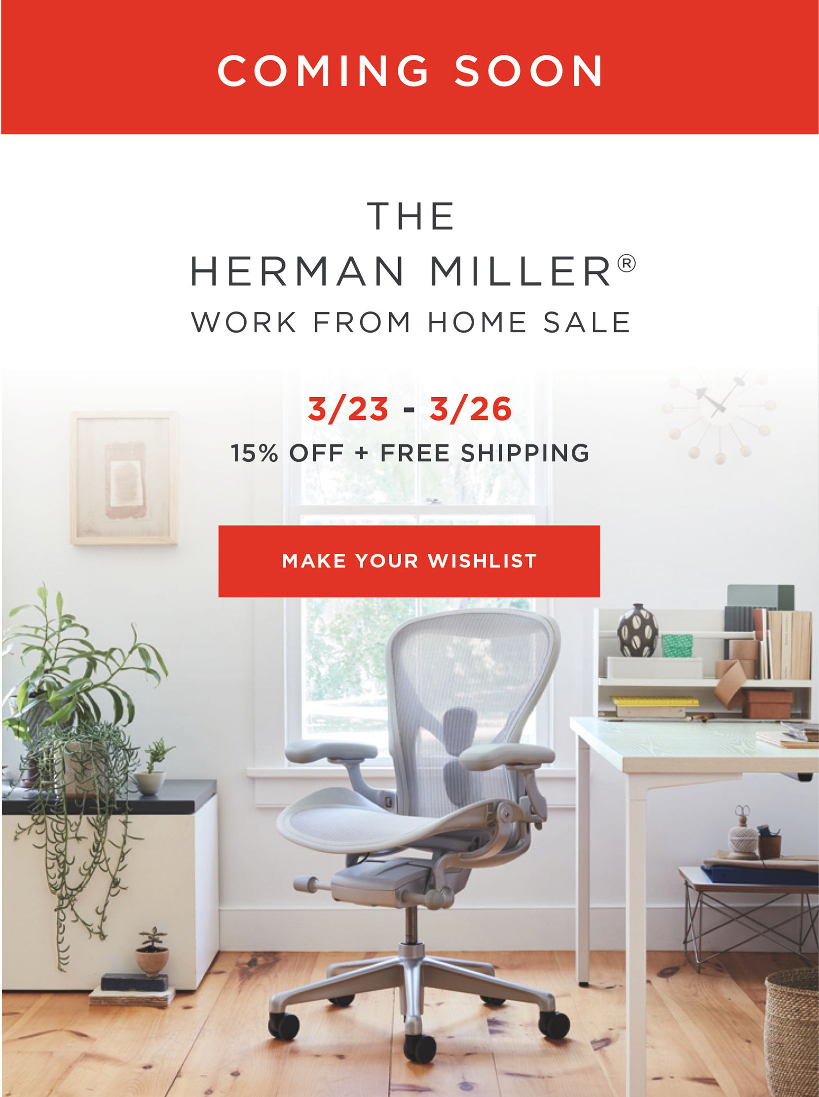 herman miller semi annual sale